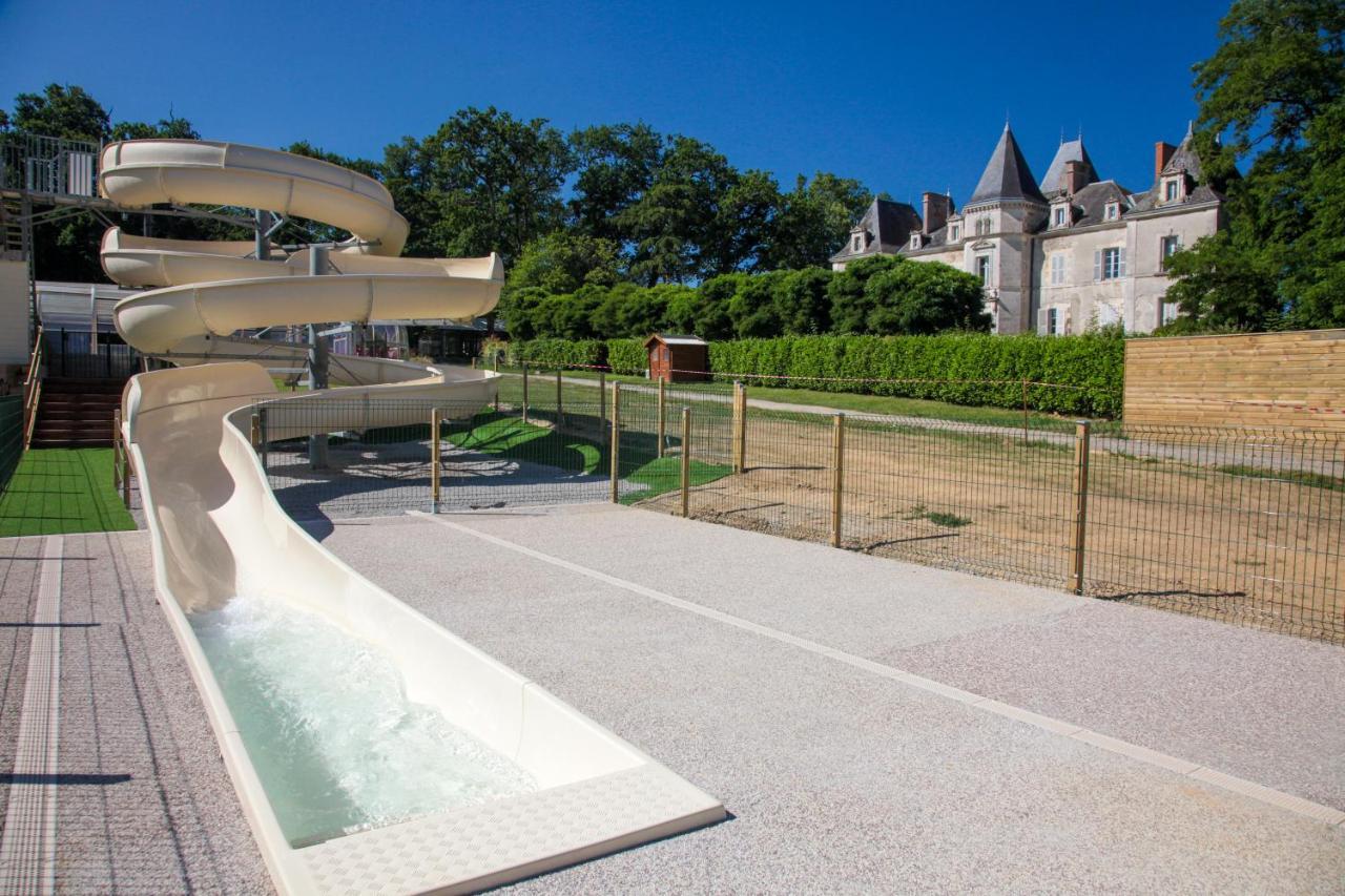 Mobil Home Xxl2 4 Chambres - Camping Chateau La Foret Saint-Julien-des-Landes Buitenkant foto