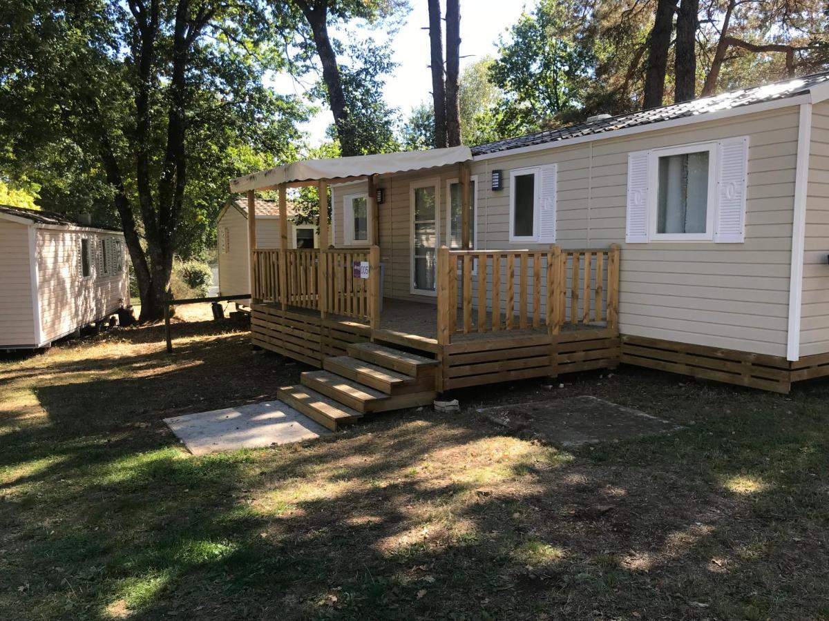 Mobil Home Xxl2 4 Chambres - Camping Chateau La Foret Saint-Julien-des-Landes Buitenkant foto