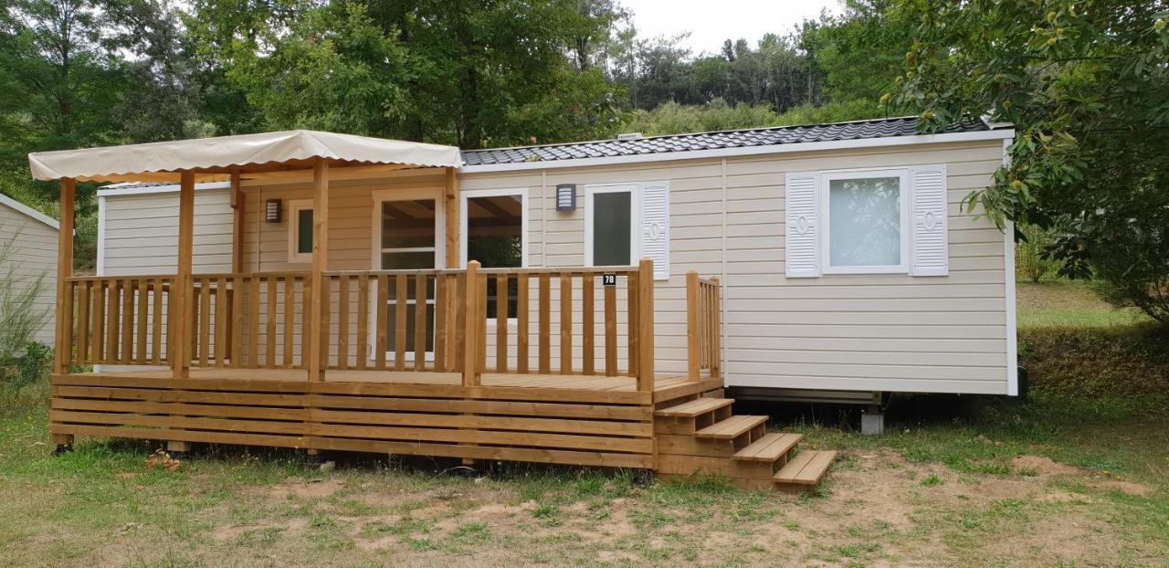 Mobil Home Xxl2 4 Chambres - Camping Chateau La Foret Saint-Julien-des-Landes Buitenkant foto