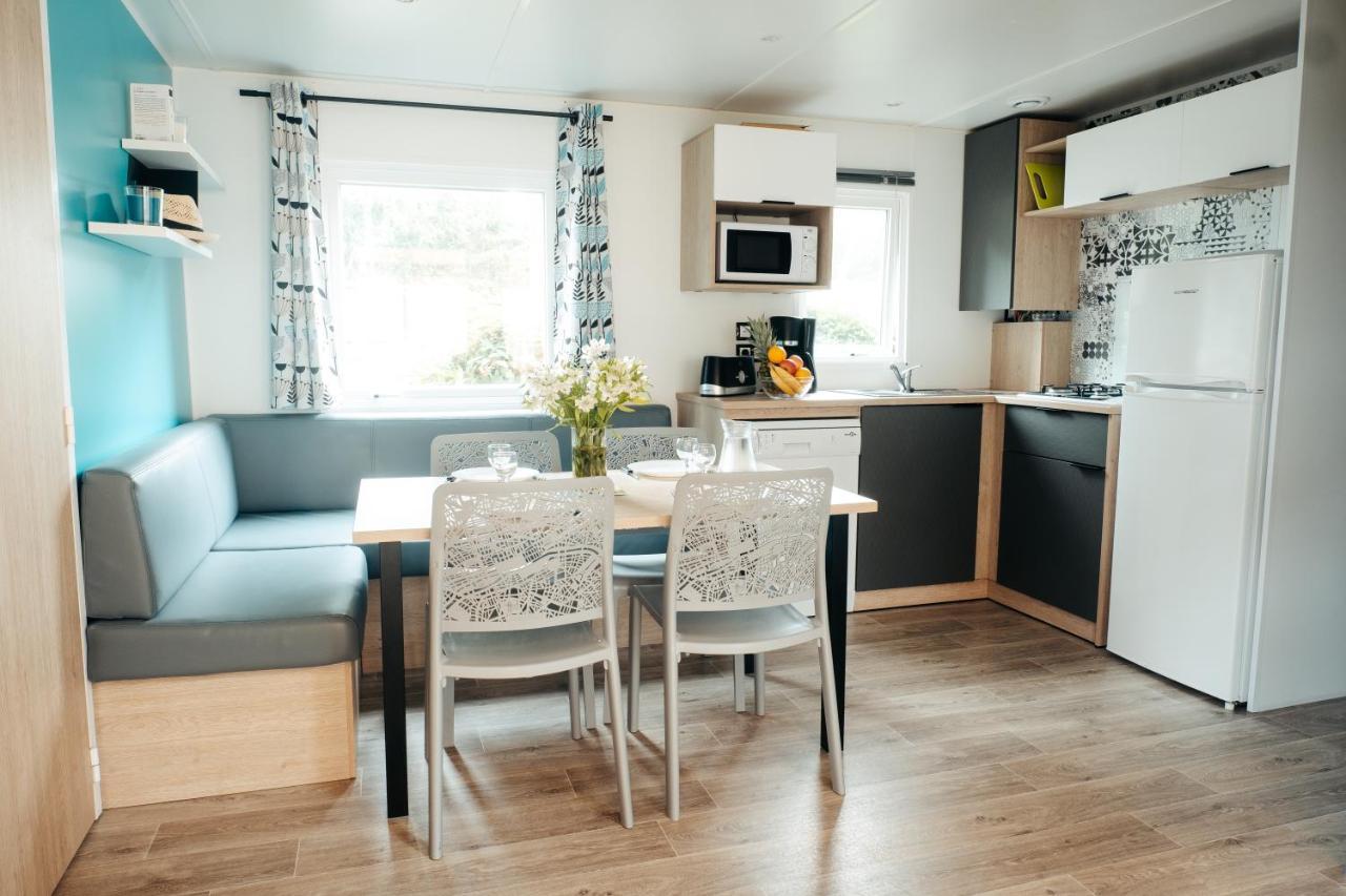 Mobil Home Xxl2 4 Chambres - Camping Chateau La Foret Saint-Julien-des-Landes Buitenkant foto